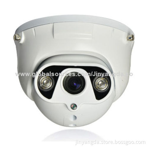 New Vandal-proof IR 40m Night-vision CMOS CCTV Dome Camera, 1,200TVL High-resolution